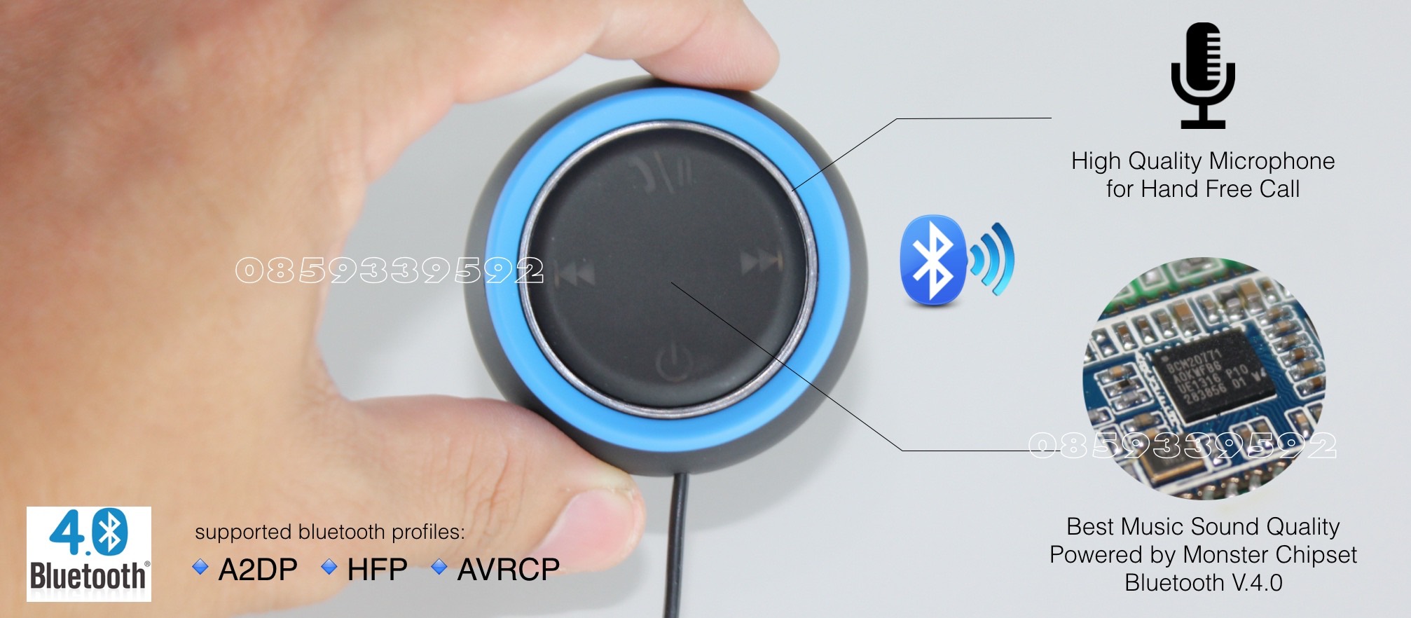 bluetooth music receiver ชิปเชตคุณภาพดี