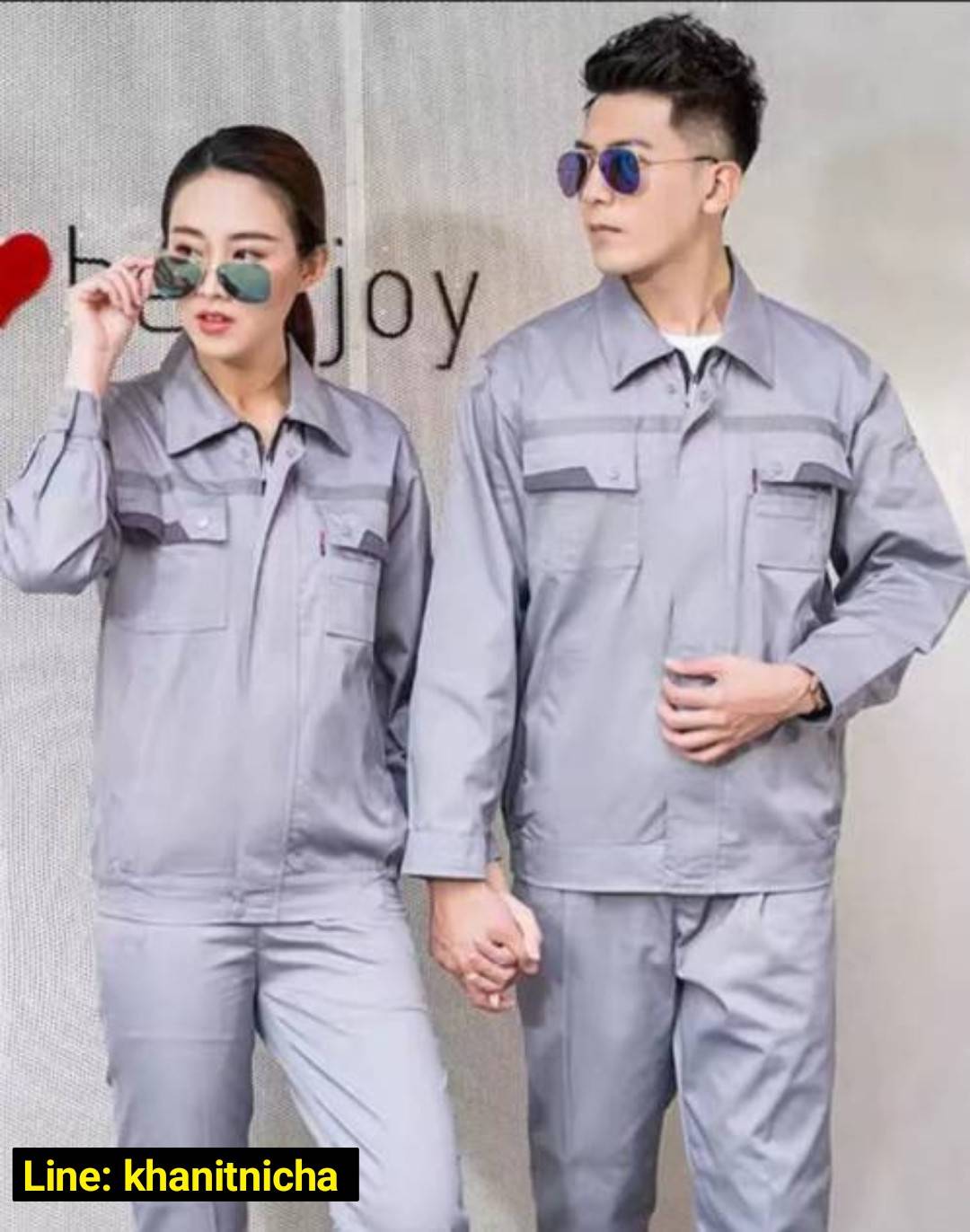 ชุดช่าง ชุดช่างป้องกันไฟฟ้าสถิตย์แขนยาว ชุดช่างไฟฟ้า ชุดช่างโรงงานไฟฟ้า