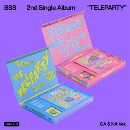 ( Pre-Order ) BSS ( Seventeen ) 2nd Single Album TELEPARTY Set 2 ver * ไม่มี Poster พับ * วางจำหน่าย 8 / 1 / 2025