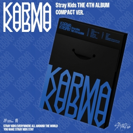 ( Pre-Order ) Stray Kids 4th Ragular Album [KARMA] Compact ver * ไม่มี Poster พับในกล่อง * วางจำหน่าย 22 / 8 / 2025