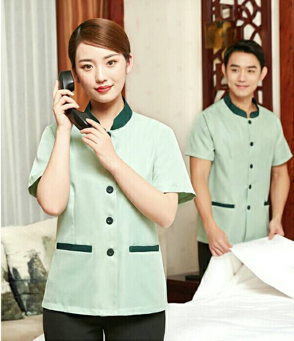 เสื้อแม่บ้าน พ่อบ้าน พนักงานทำความสะอาด