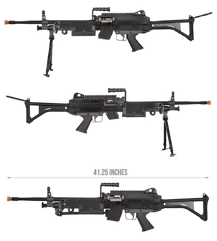 M249 MK1 CLASSIC ARMY (Skeleton Stock)