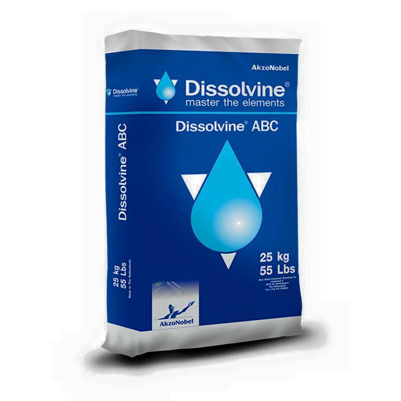 [25KG] ผงจุลธาตุคีเลตรวมธาตุอาหารรอง+เสริม DISSOLVINE ABC (AKZONOBEL NETHERLAND) บรรจุ 25 กิโลกรัม