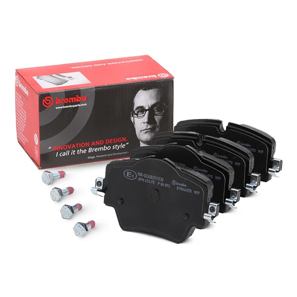 BMW ผ้าเบรกหน้า (G30, F90) , (G31) / BREMBO 34106860019 34106884497 34116890553