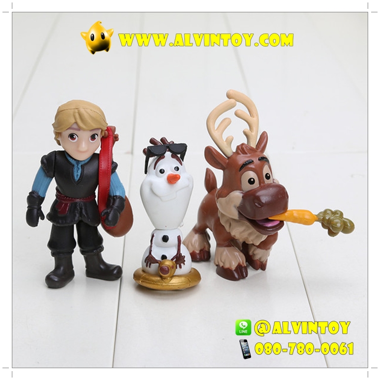 โมเดล Frozen - โฟร์เซ่น Set AL9