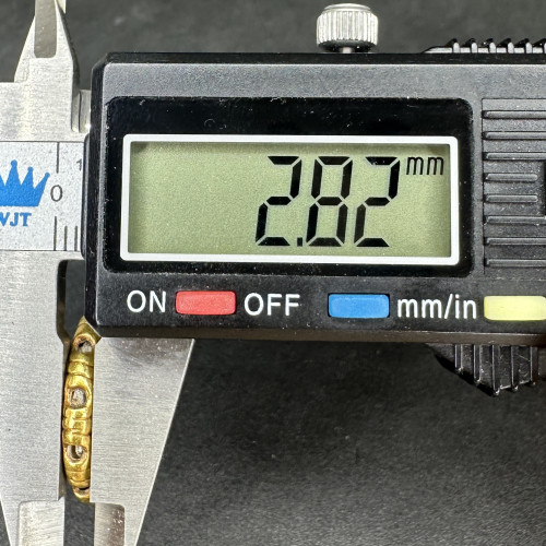 รหัส 64013 แหวน หางช้าง รอบวง ทอง90 ขนาด 47 นน. 3.64 g