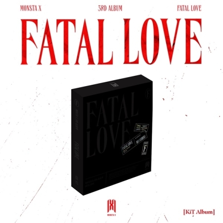 ( Pre-Order ) MONSTA X 3rd Album Fatal Love ( Kit Album ) วางจำหน่าย 3 / 11 / 2020