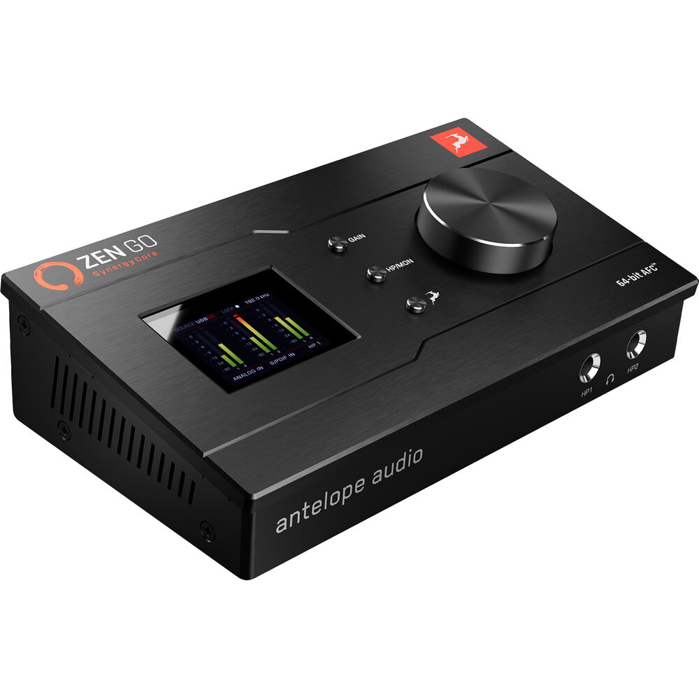 Antelope Zen Go *ของแท้ รับประกันศูนย์* 4x8 USB-C ออดิโออินเตอร์เฟส, 24Bit/192kHz, DSP, 64-Bit AFC, 37 Effects, Mac/PC ฟรี!!ปลั๊กอินฯลฯ