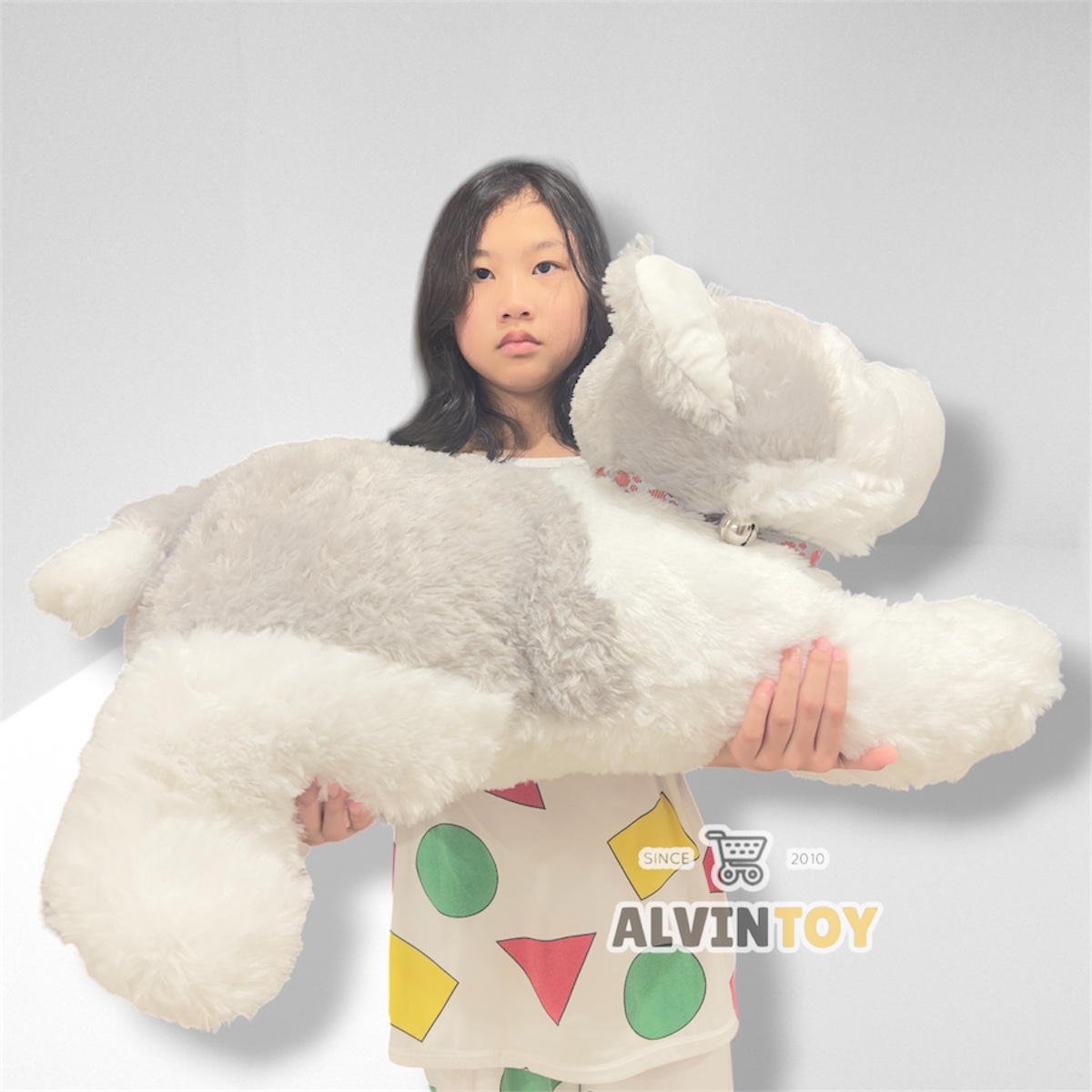 ตุ๊กตาหมา Siberian husky - ไซบีเรียนฮัสกี 30 นิ้ว