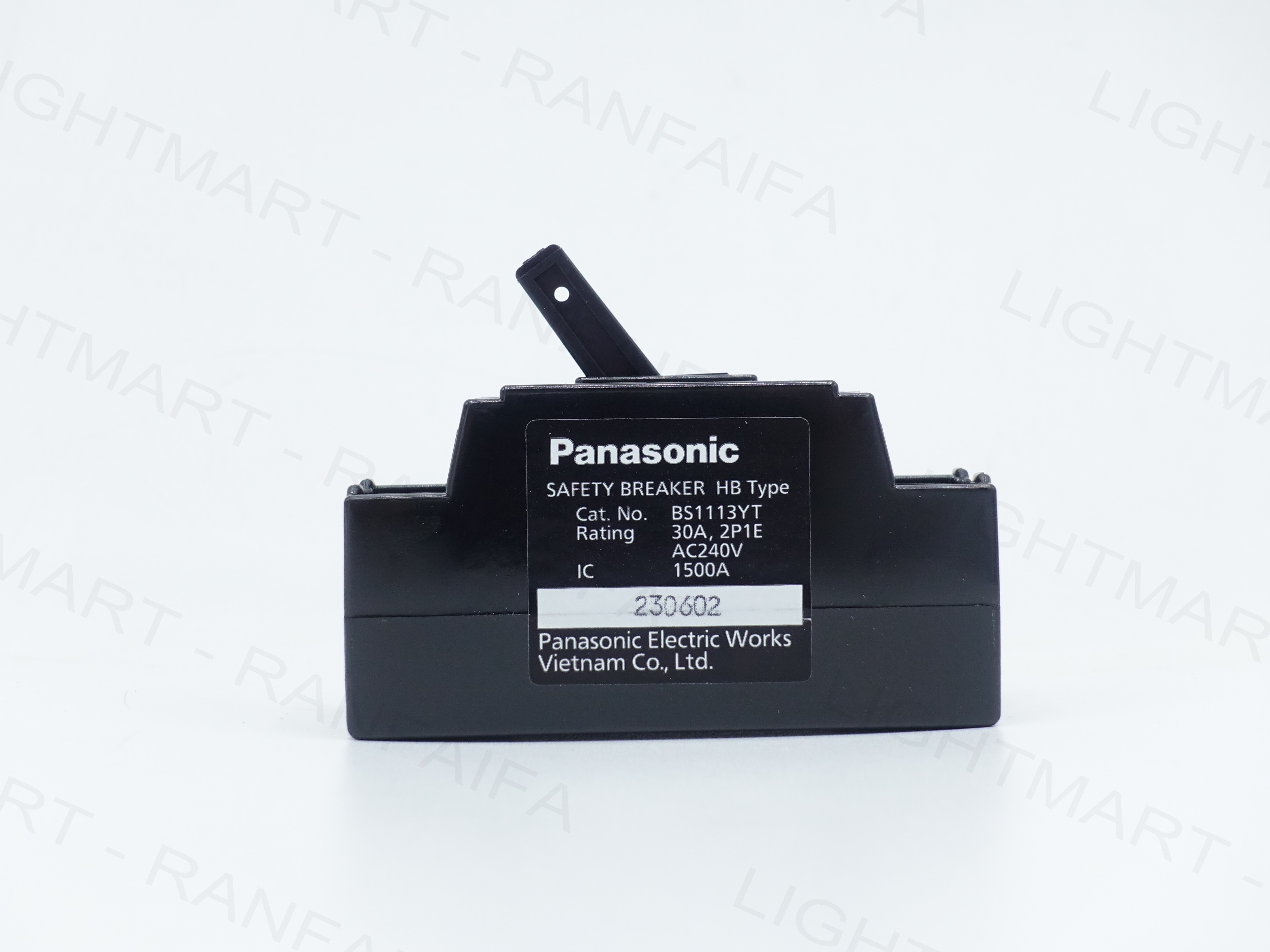 เซฟตี้เบรกเกอร์ 2P 10-40A "Panasonic"