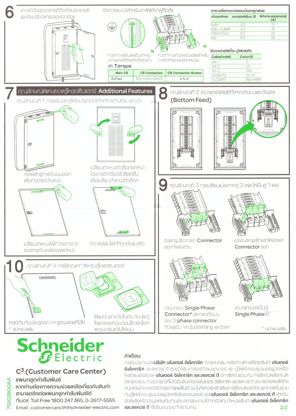 ตู้ Load Center 3P (100EZ)