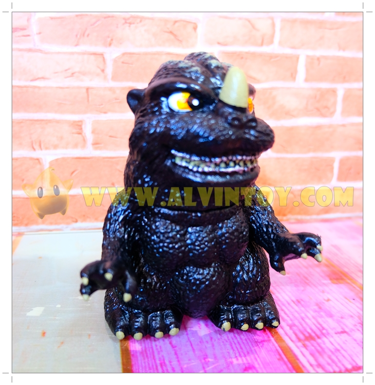 กระปุกออมสิน Godzilla - ก็อตซิลล่า ดำ