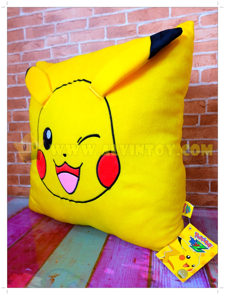 หมอนหน้าตุ๊กตา Pikaju - ปิกาจู