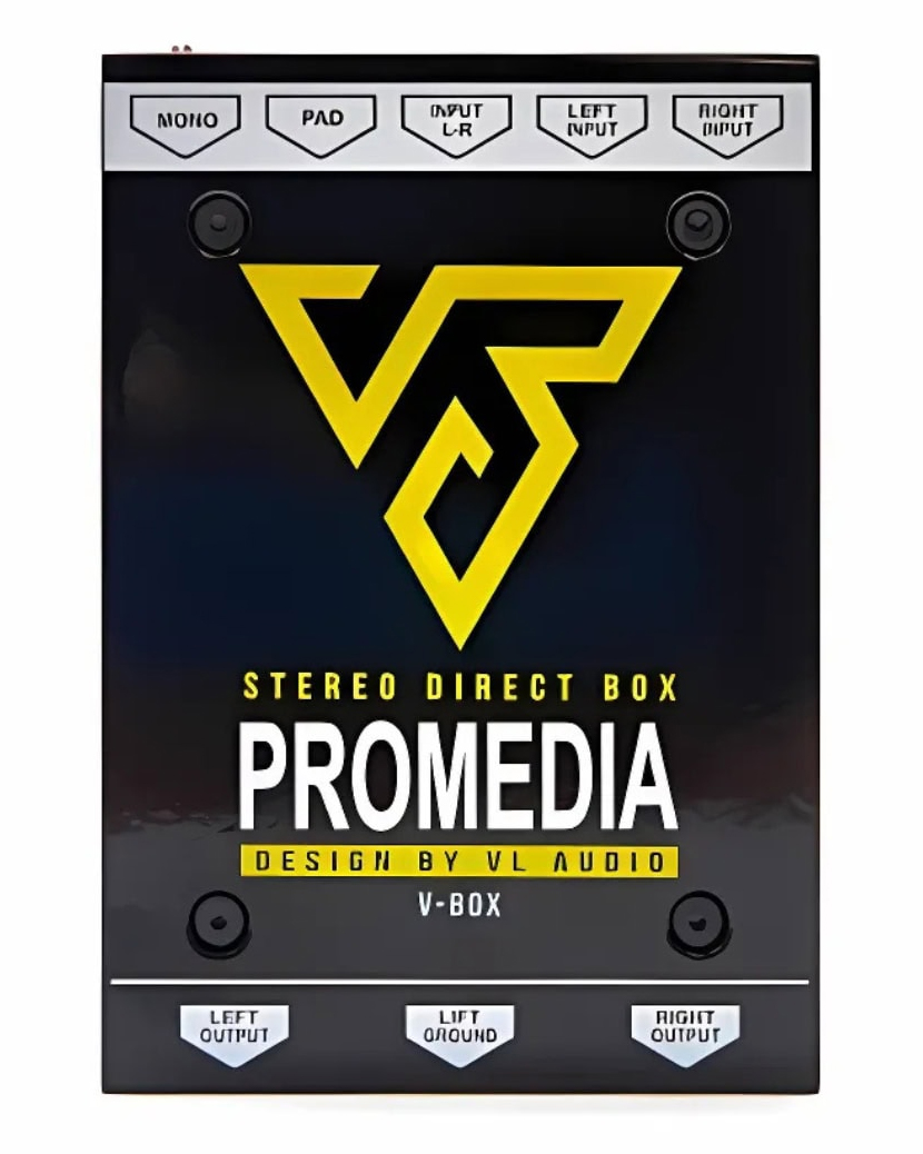 VL Audio Vbox Stereo PRO-MEDIA MK II*ของแท้รับประกัน 1ปี* DI Box, ดีไอบ็อกซ์
