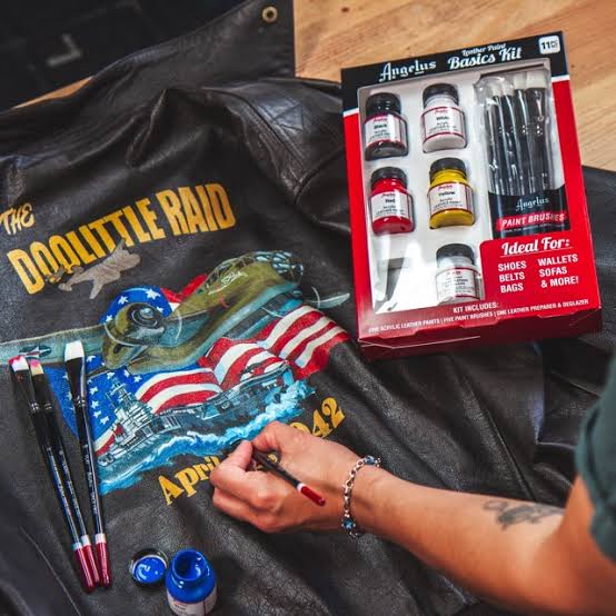 Angelus leather paint ชุดbasics kit ของแท้ usa 🇺🇸