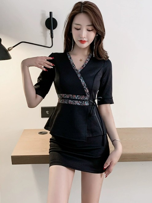 ชุดนวดสปา ชุดพนักงานซาวน่า ชุดพนักงานเสริมสวย ชุดคลินิกความงาม