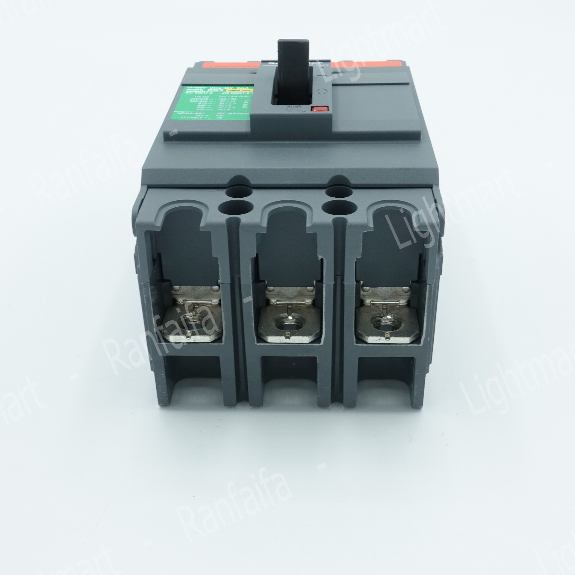 เมนเบรกเกอร์ 3P EZC100H (30kA) Schneider