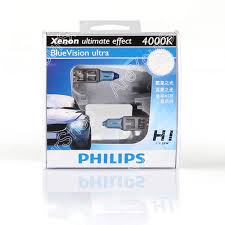 หลอดไฟ Phillip BVU 4000K H1 55W