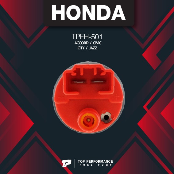 (ประกัน 3 เดือน) TPFH-501 มอเตอร์ ปั๊มติ๊ก HONDA CIVIC / CITY / JAZZ / CRV / ACCORD - TOP PERFORMANCE MADE IN JAPAN - ปั้มติ๊ก ฮอนด้า ซีวิค แจ๊ส (3.0 BAR)