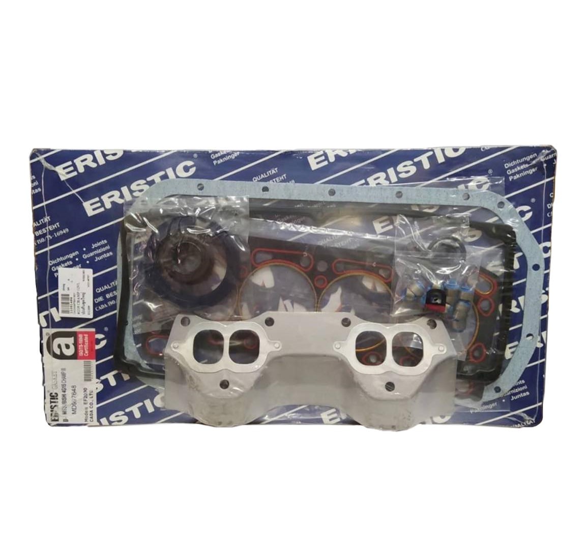 ประเก็นชุดใหญ่ MITSUBISHI 4G15 12 วาล์ว / CHAMP III / CKII / 4G1E / G15B มิตซูบิชิ แชมป์ / อีคาร์ (ชุดใหญ่+ประเก็นฝาสูบ+ซีล) ประเก็นฝาสูบไฟเบอร์ MD997648 / EF290 / ยี่ห้อ ERISTIC (Head gasket set)