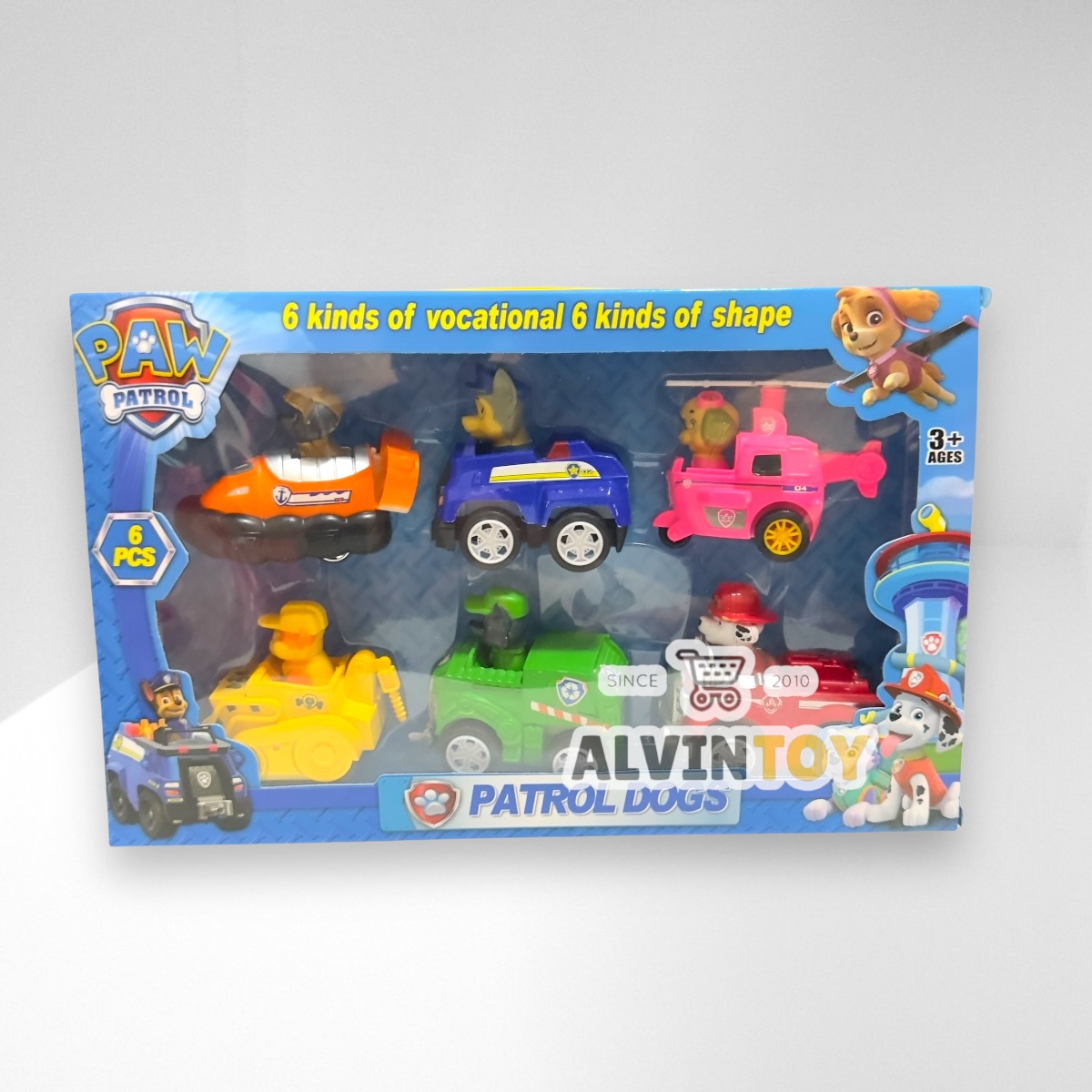 ชุดของเล่น Patrol Dogs - หมากู้ภัย 6 ตัว