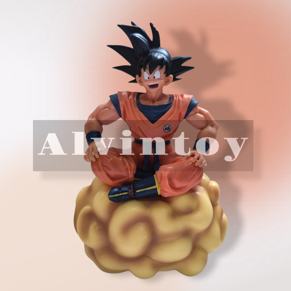 Action Figure Son Goku Fes โงกุน ขี่เมฆ ขนาดความสูง 20 ซม. ผลิตจากวัสดุ PVC คุณภาพดี ลงสีสวยงาม เหมาะสำหรับตั้งโชว์ เก็บสะสม