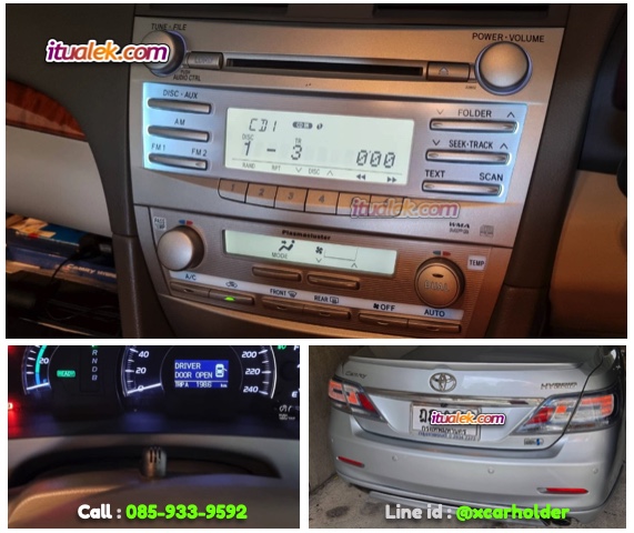 toyota camry acv40 Bluetooth และ Mic Handfree วิทยุเดิมติดรถ แบบหน้าCD จากโรงงาน