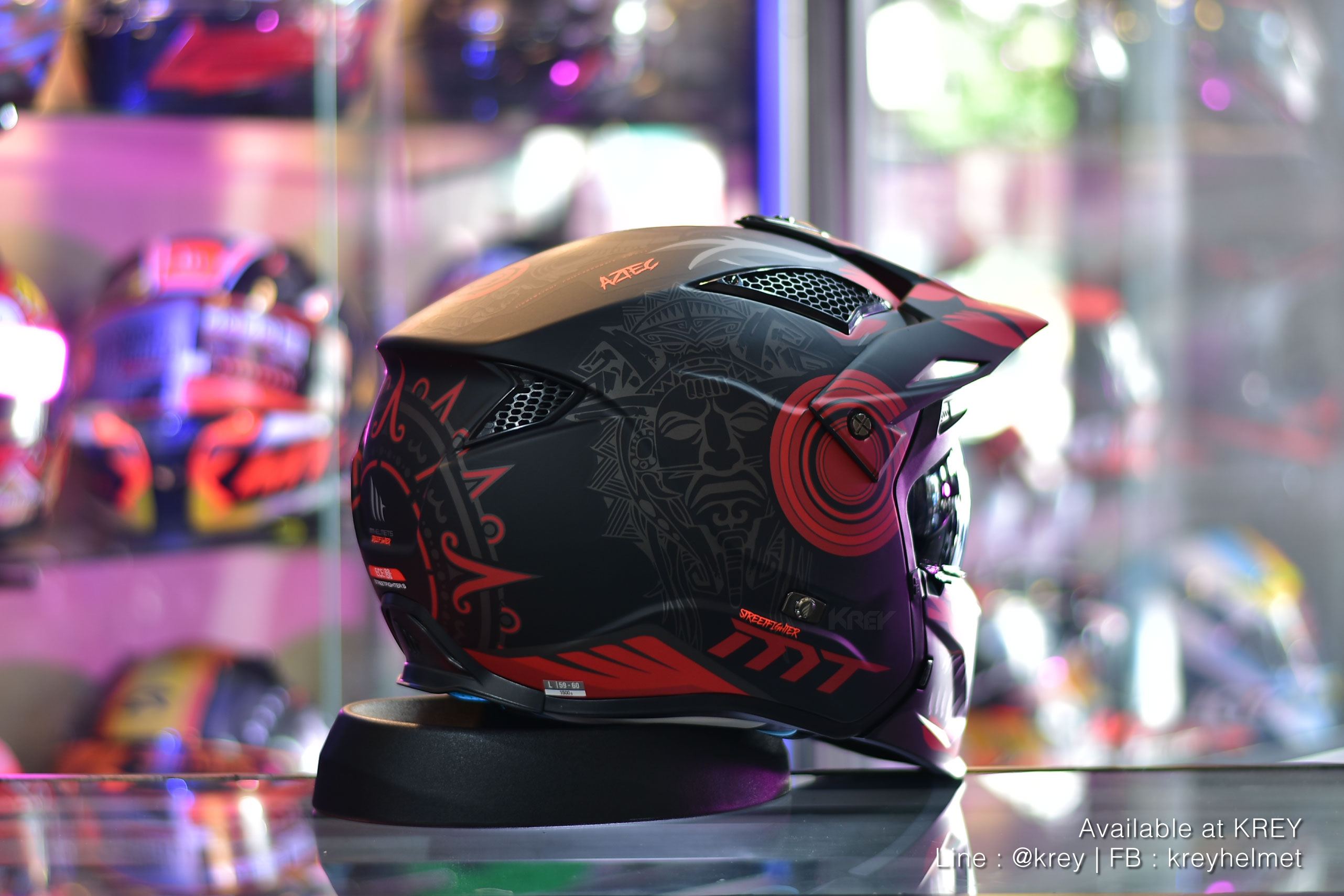 MT model STREETFIGHTER SV : AZTEC MATT RED