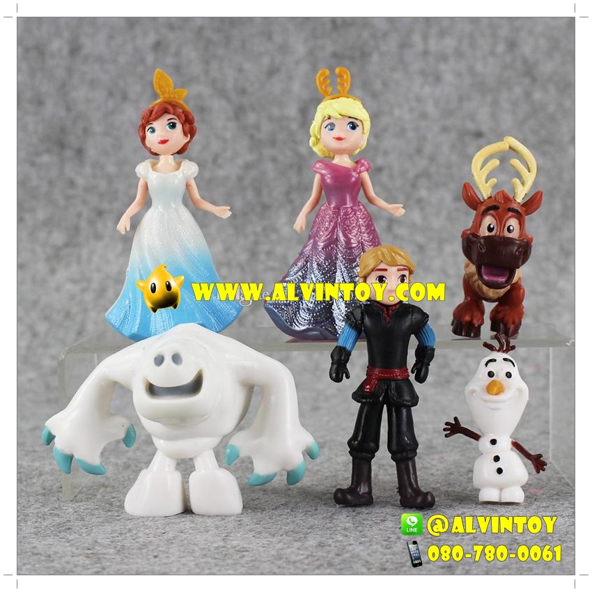 โมเดล Frozen - โฟร์เซ่น Set AL10