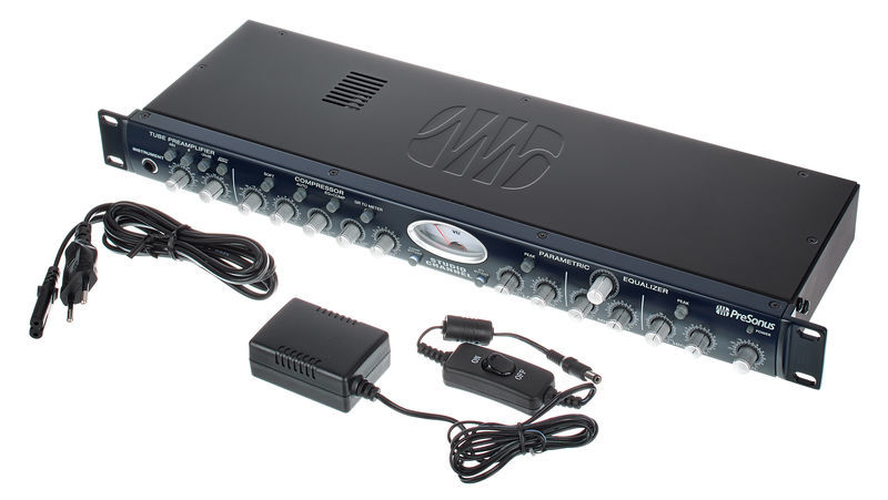 PreSonus Studio Channel ปรีไมค์ 1 แชนเนล แบบหลอด 12AX7, พร้อม Compressor, 3-band parametric EQ ฯลฯ รับประกัน 1 ปี