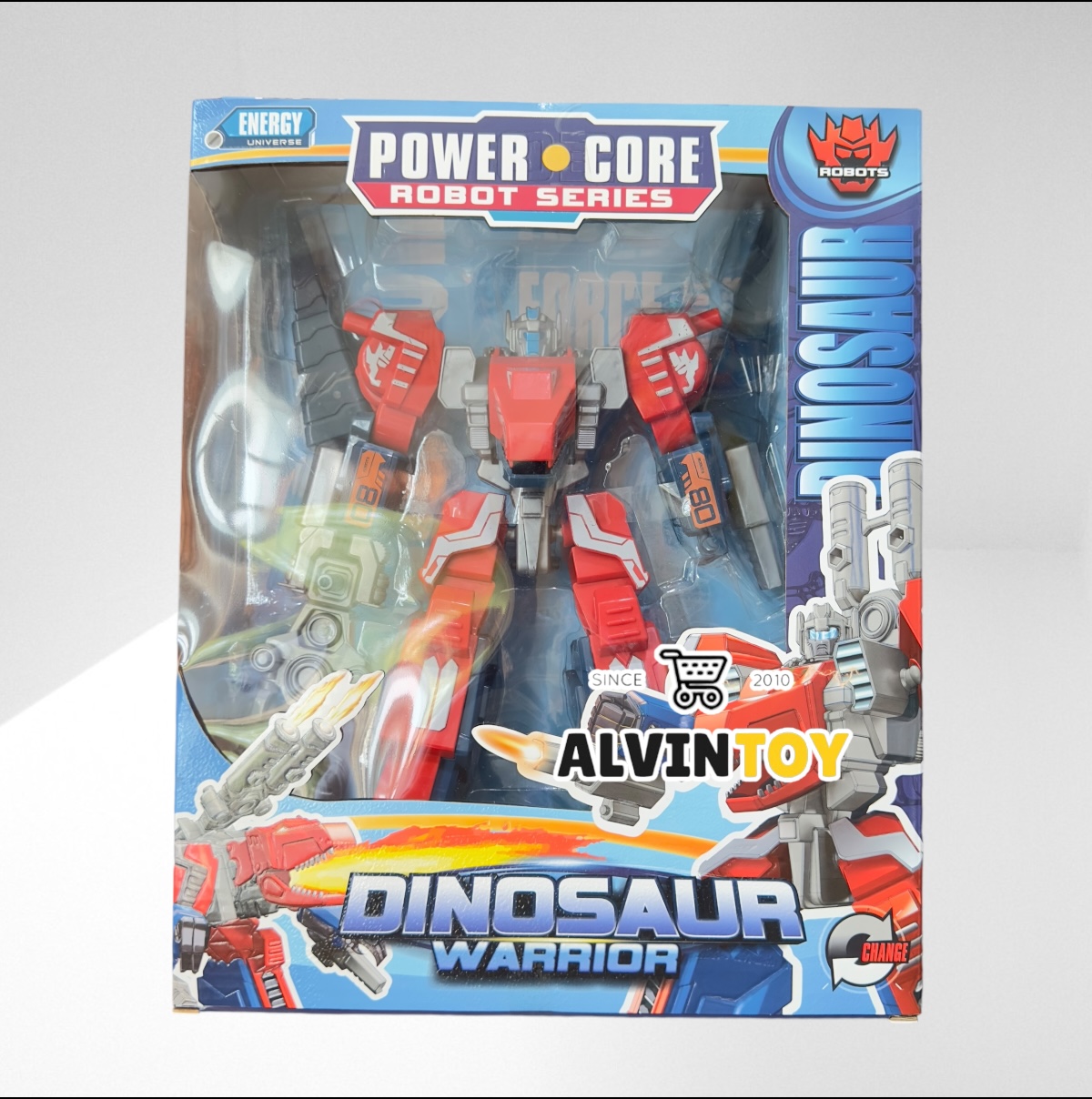 หุ่นยนต์ประกอบร่าง ตัวใหญ่ Power Core แปลงร่างเป็นไดโนเสาร์ แปลงร่างเป็นหุ่นยนต์ ของเล่นหุ่นยนต์แปลงร่าง