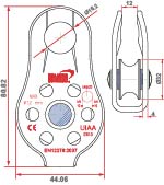 รอกเดี่ยว แบบบูช รุ่น Y-PRFS-A ยี่ห้อ YAMADA