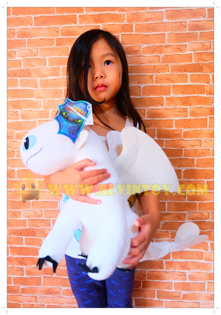 ตุ๊กตามังกร Light fury - เพลิงนวล 12 นิ้ว