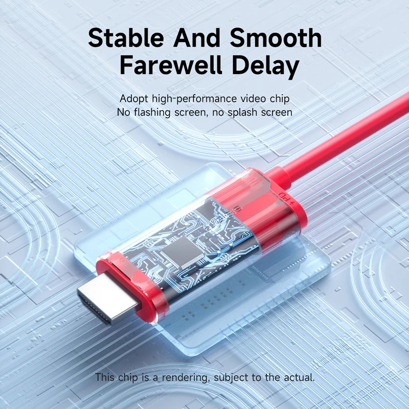 Hagibis SWC10 USB C to HDMI 4K@60Hz Type-C to HDMI Cable Thunderbolt 3