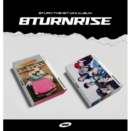 ( Pre-Order ) 8TURN 1st Mini Album 8TURNRISE ( random ver ) + Poster วางจำหน่าย 6 / 2 / 2023