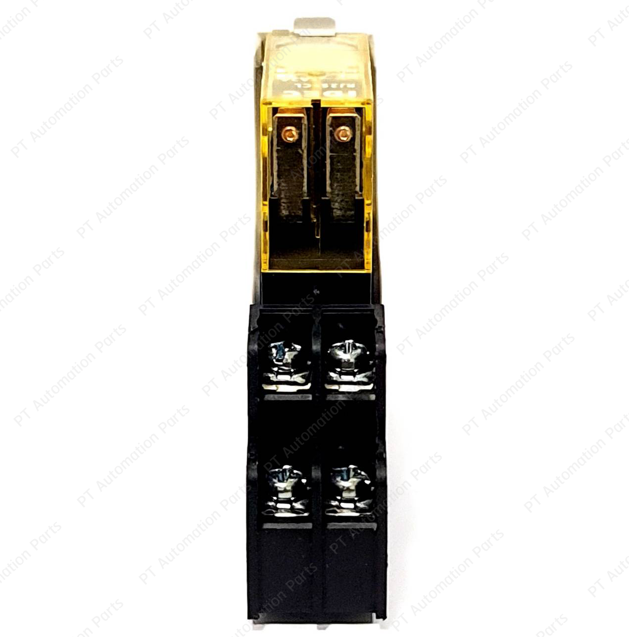 รีเลย์พร้อมซ็อกเก็ต IDEC RJ2S-CL-A24 SJ2S-05B 24VAC 8A 2คอนแทค 8ขา มีไฟแสดงสถานะ LED Slim Power Relay