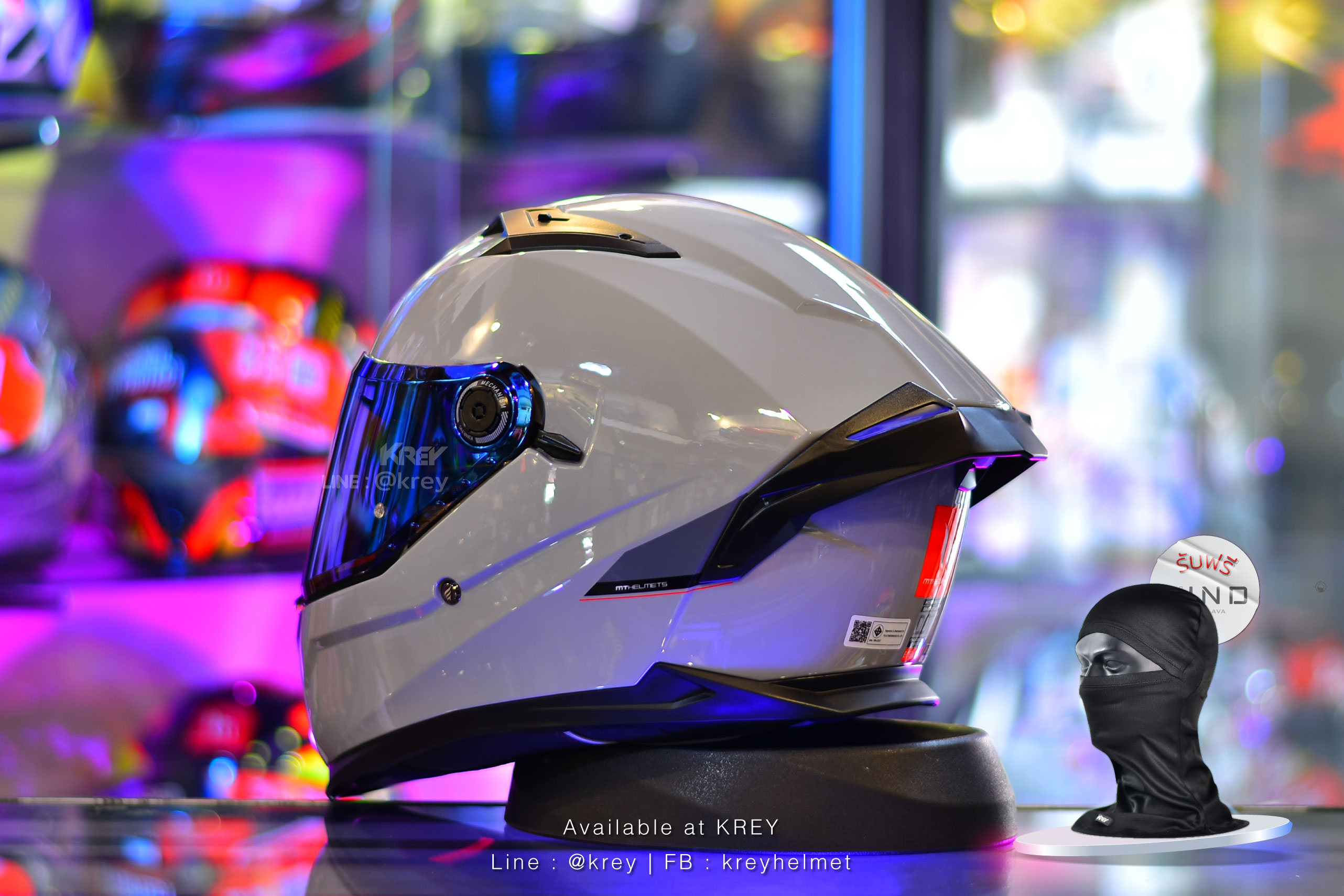 MT model BRAKER SV SOLID GLOSSY GREY