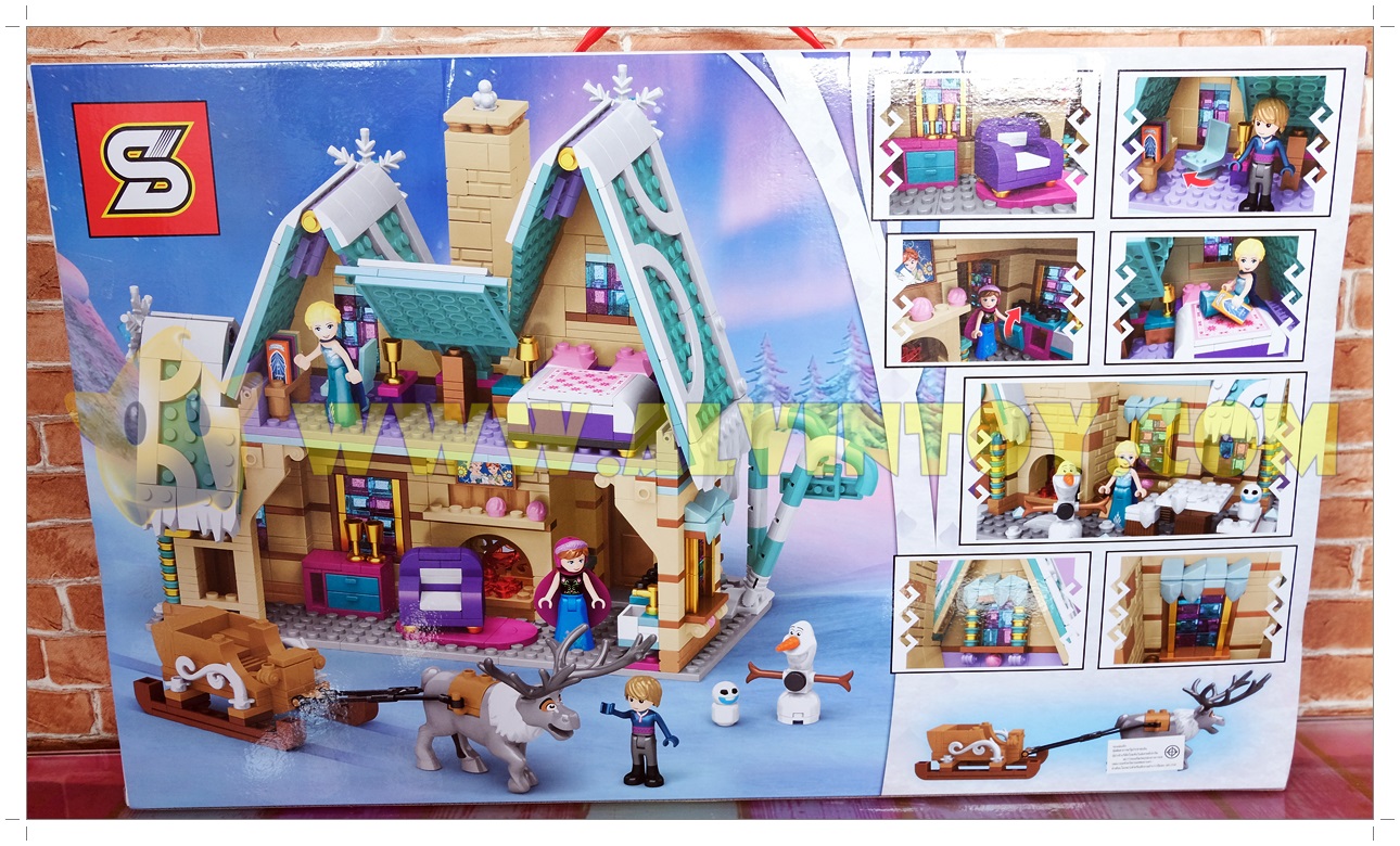 ชุดตัวต่อ Frozen - เลโก้ โฟรเซ่น 1087 ชิ้น