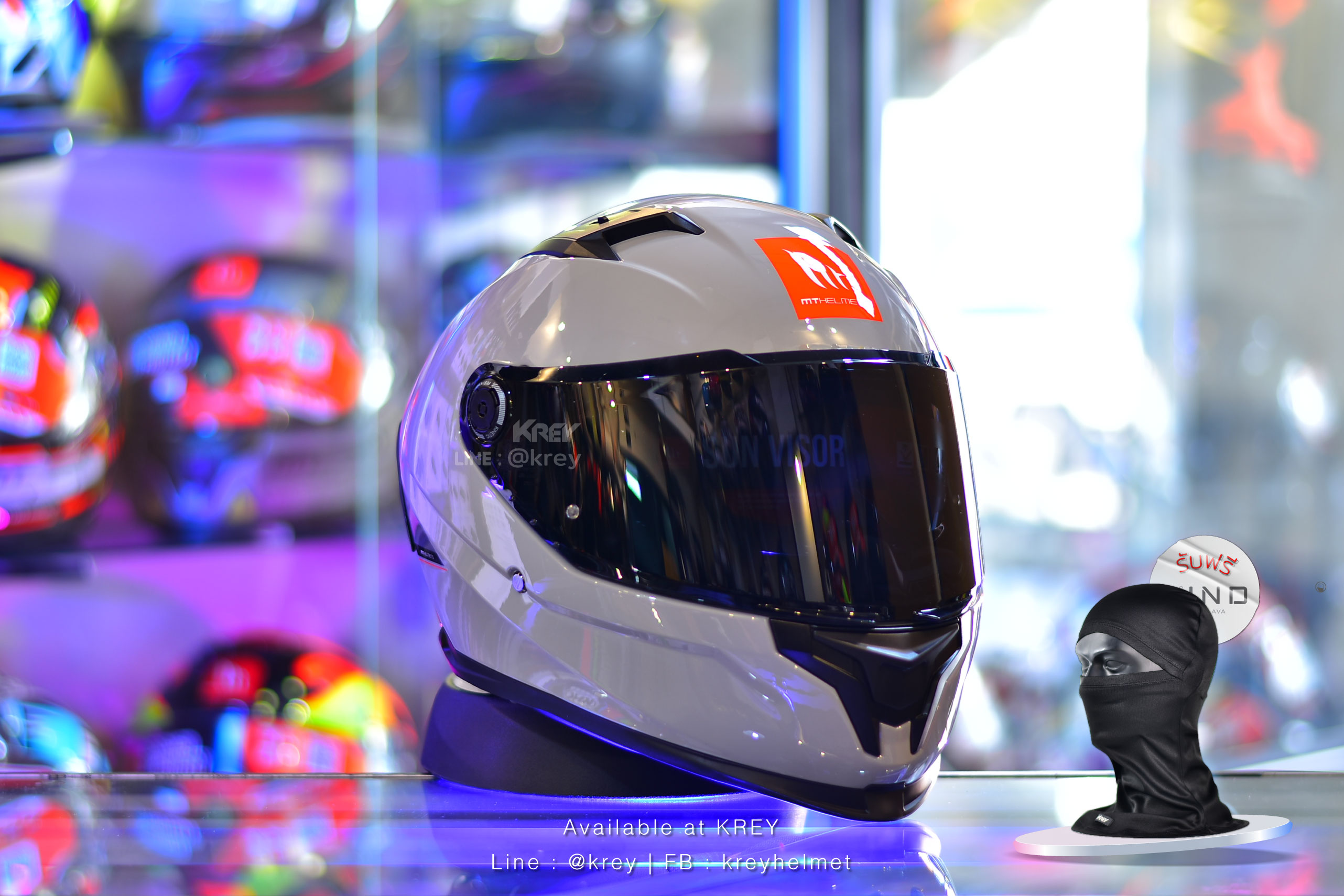 MT model BRAKER SV SOLID GLOSSY GREY