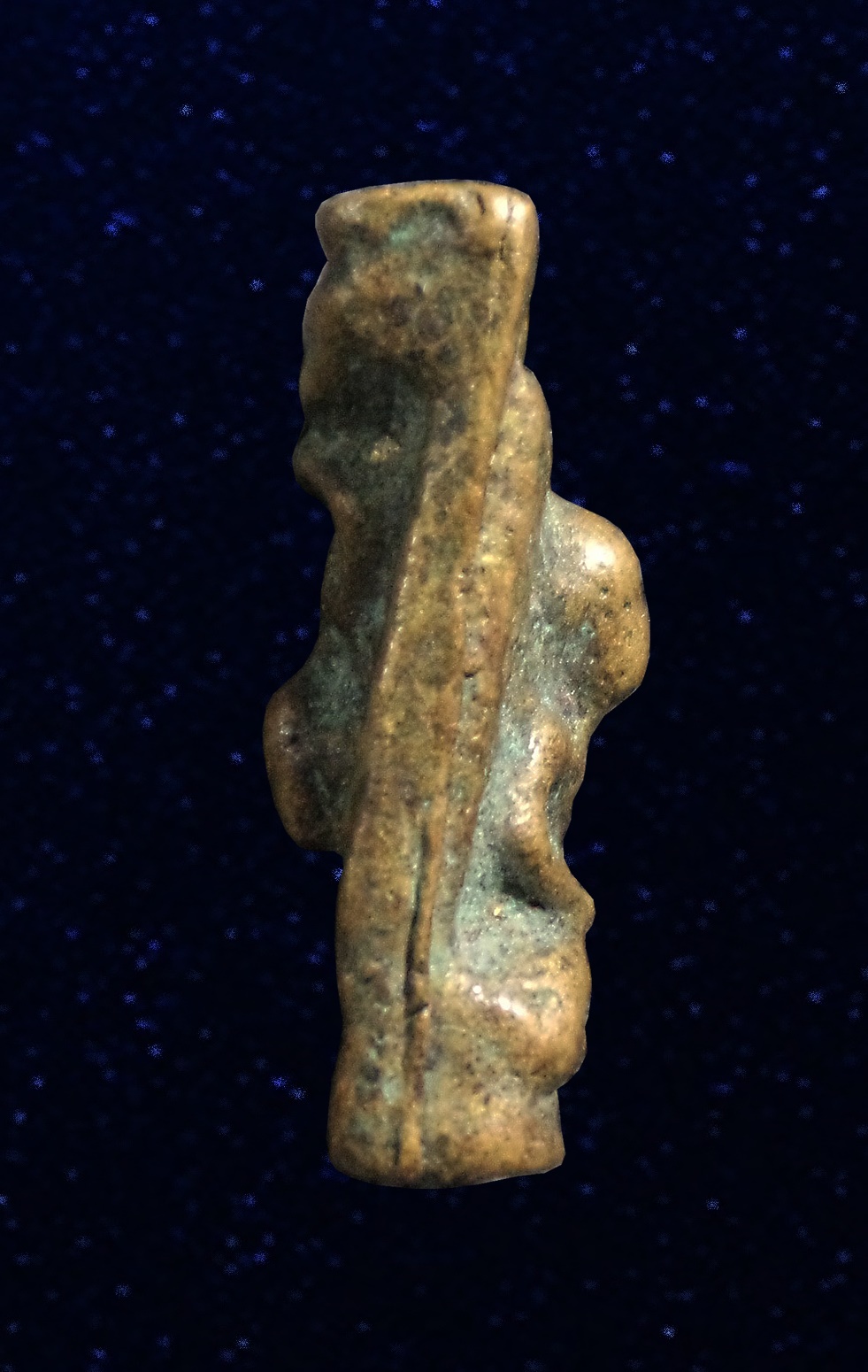 พระสวนกลับ(มเหศวรเมืองใต้) วัดโพธิ์ปฐมาวาส จ.สงขลา ปี2484 แจกทหารไปสงครามอินโดจีน