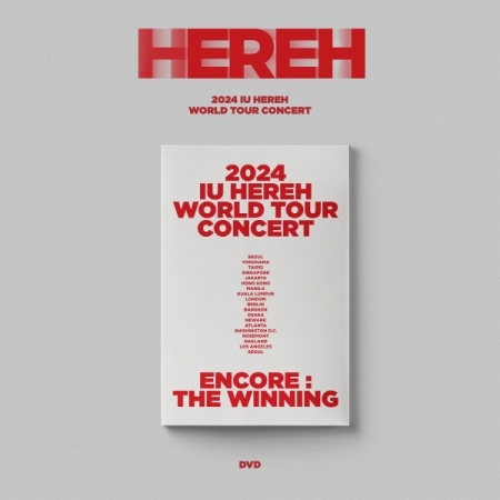 ( Pre-Order ) DVD IU - 2024 IU [HEREH] WORLD TOUR CONCERT วางจำหน่าย 24 / 7 / 2025