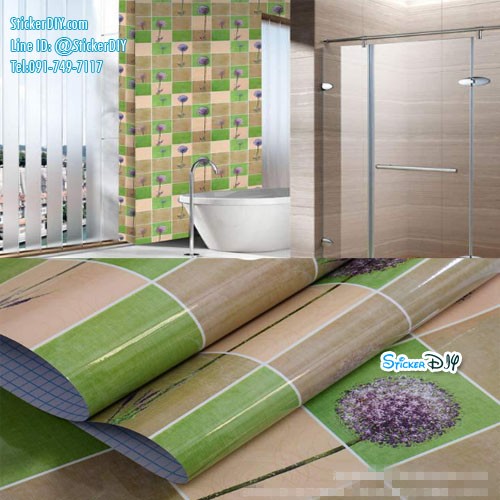 Aluminium foil sticker สติ๊กเกอร์อเนกประสงค์ AL002A(หน้ากว้าง45cm.xยาว2m.)