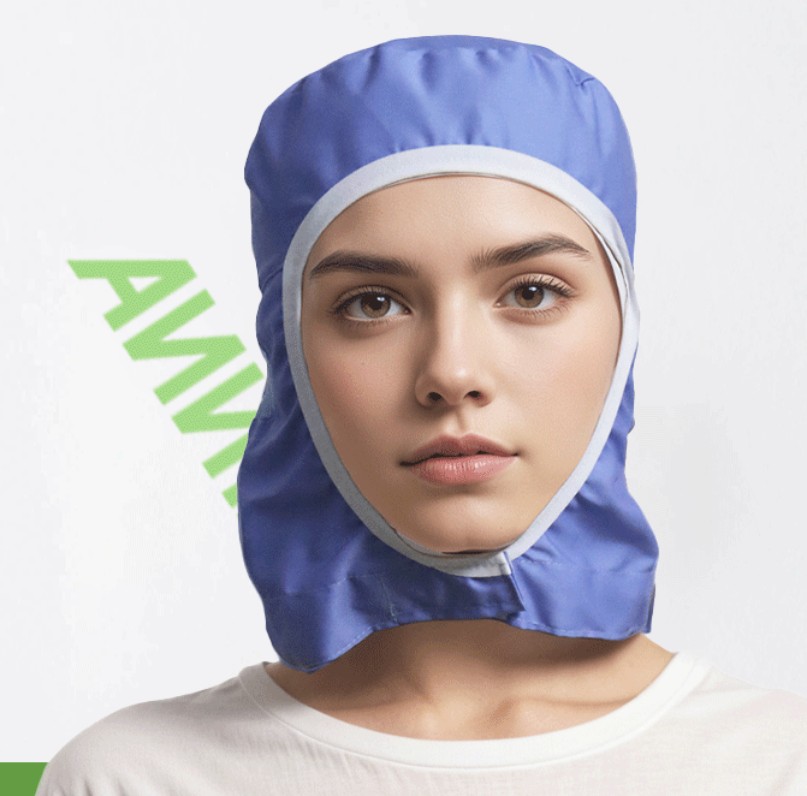 หมวกโรงงาน หมวกอนามัยป้องกันฝุ่น หมวกโรงงานผลิตอาหาร