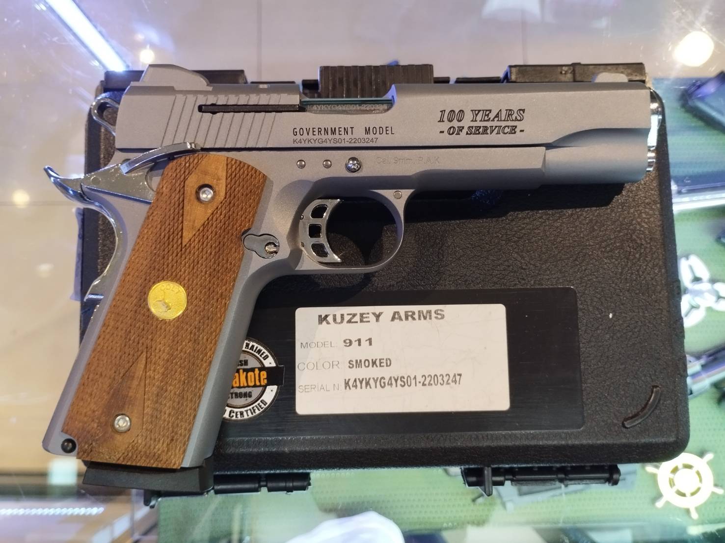 KUZEY M1911 COLT'S 100 YEARS สีไททัน ลำกล้อง5"