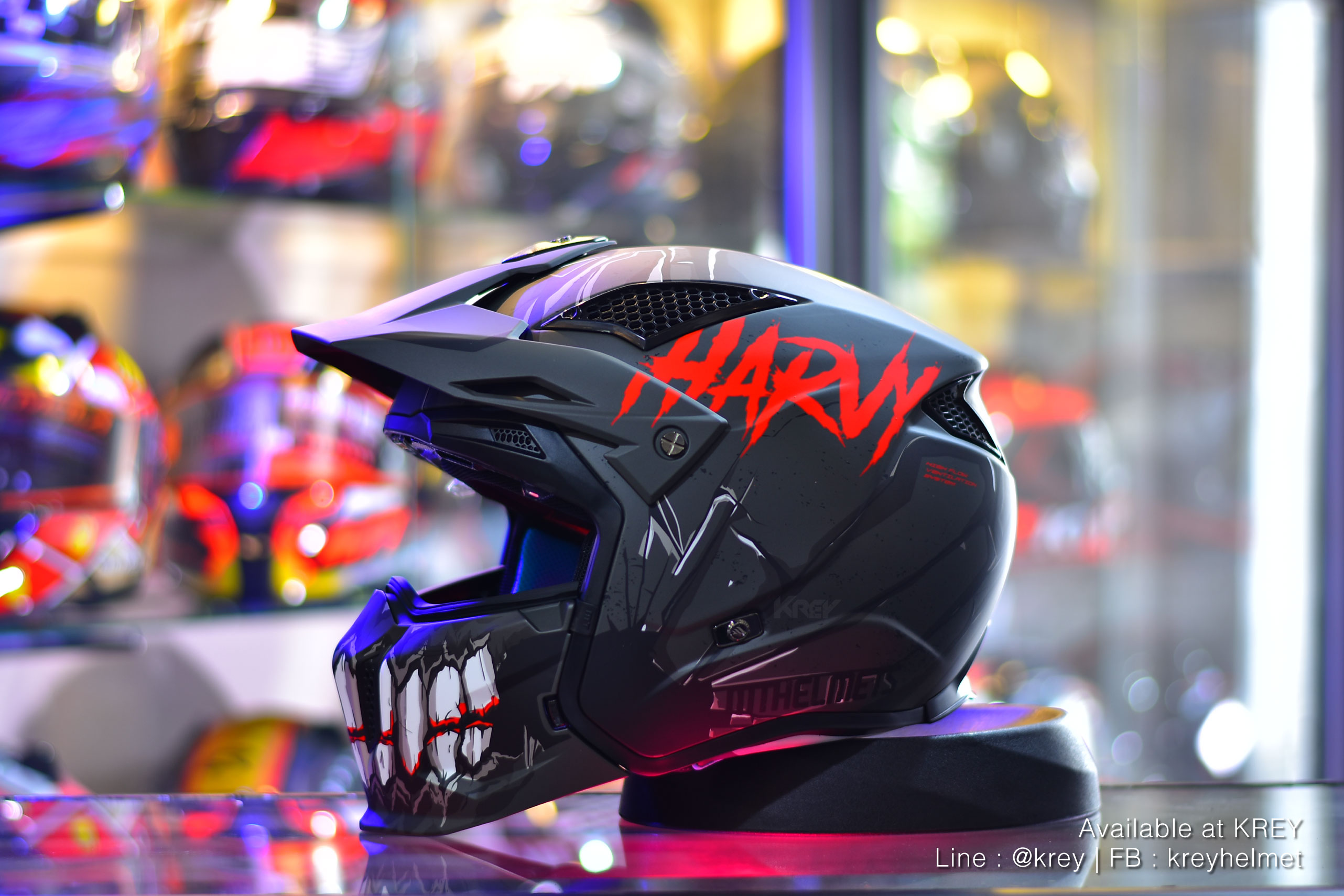 MT model STREETFIGHTER SV : HARVY MATT BLACK