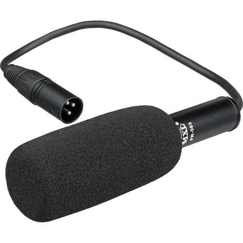 MXL FR-303 *ของแท้รับประกันศูนย์* ไมค์ Shotgun แบบสั้นพร้อมสาย XLR ยาว 6นิ้ว, ฟรี Foam Windscreen