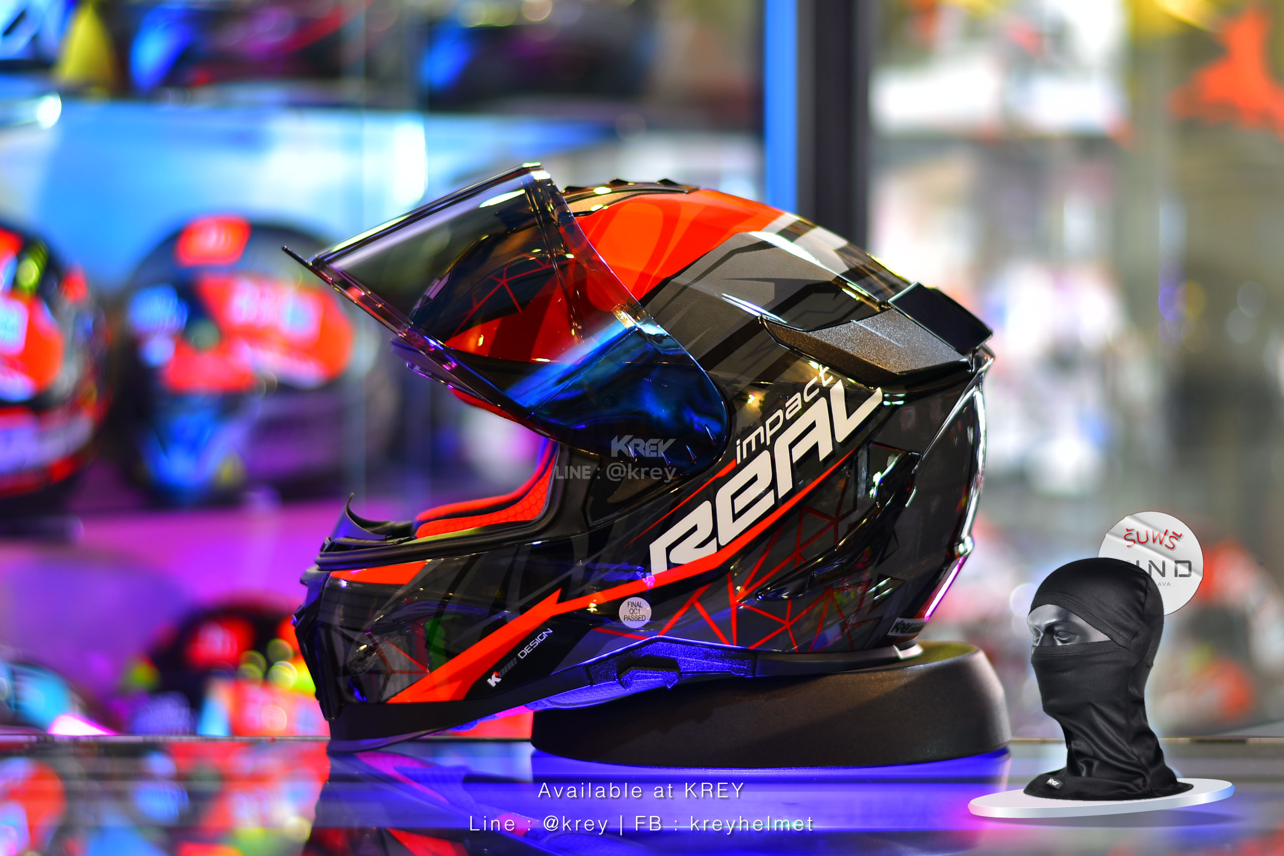 Real model Hurricane Impact Red