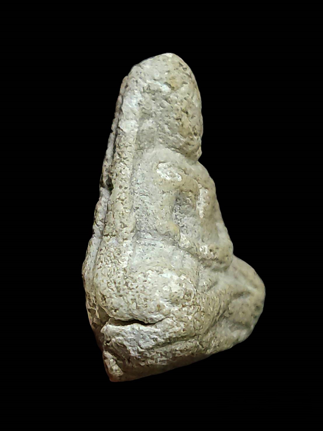 พระโพธิจักรใบโพธิ์ เนื้อผงเกษร หลวงพ่อลี วัดอโศการาม จ.สมุทรปราการ ปี2500