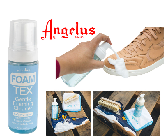 Angelus Foam-Tex Gentle Foaming Cleaner โฟมทำความสะอาดรองเท้า (170ml.)