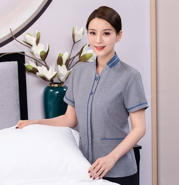 เสื้อแม่บ้าน ชุดพนักงานทำความสะอาด ชุดแม่บ้าน